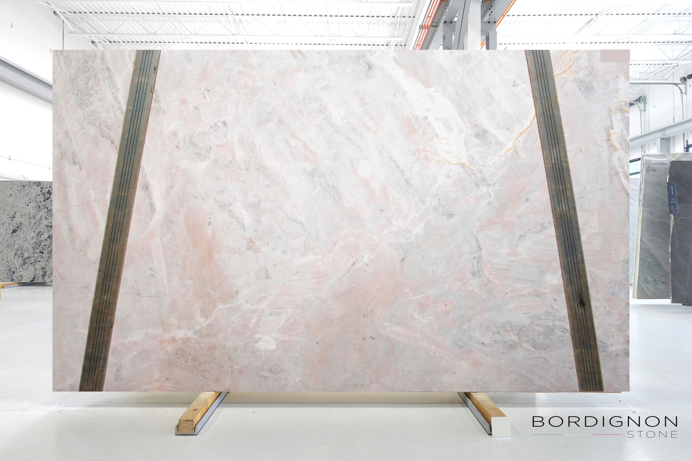 NATURAL BLUSH 2CM MARBLE